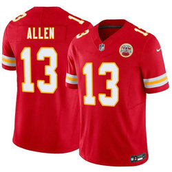 Nike Kansas City Chiefs #13 Cyrus Allen Red 2026 Draft Authentic Stitched NFL Jersey