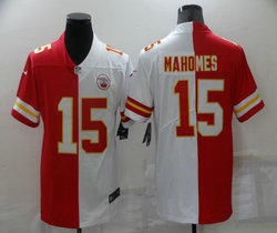 Nike Kansas City Chiefs #15 Patrick Mahomes Red Red Authentic Stitched NFL jersey