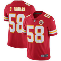 Nike Kansas City Chiefs #58 Derrick Thomas Red Team Color Vapor Untouchable Authentic Stitched NFL Jersey