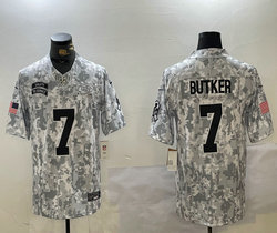 Nike Kansas City Chiefs #7 Harrison Butker 2024 Salute to Service Authentic Stitched NFL Jersey