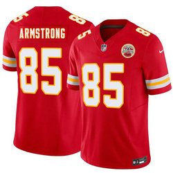 Nike Kansas City Chiefs #85 Andrew Armstrong Red Authentic Stitched NFL Jersey