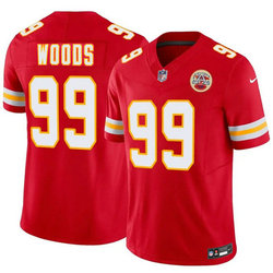 Nike Kansas City Chiefs #99 Peter Woods Red 2026 Draft Authentic Stitched NFL Jersey
