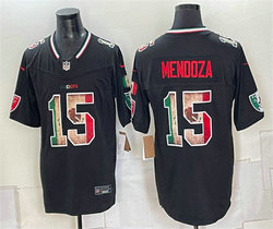Nike Las Vegas Raiders #15 Fernando Mendoza Black Mexico Vapor Untouchable Stitched Football Jersey