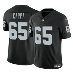 Nike Las Vegas Raiders #65 Alex Cappa Black Vapor Untouchable Authentic Stitched NFL Jersey