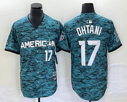 Nike Los Angeles Angels of Anaheim #17 Shohei Ohtani 2023 All Star Authentic Stitched MLB Jersey