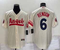 Nike Los Angeles Angels of Anaheim #6 Anthony Rendon Cream City Game Authentic stitched MLB jersey.jpg