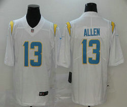 Nike Los Angeles Chargers #13 Keenan Allen 2020 White Vapor Untouchable Authentic Stitched NFL Jersey