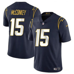 Nike Los Angeles Chargers #15 Ladd McConkey Navy 2024 Draft Vapor Untouchable Football Jersey
