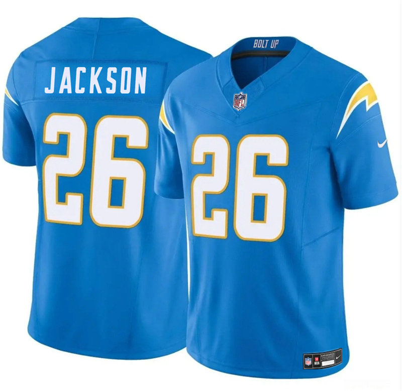 Nike Los Angeles Chargers #26 Donte Jackson Blue Vapor Untouchable Authentic Stitched NFL Jersey