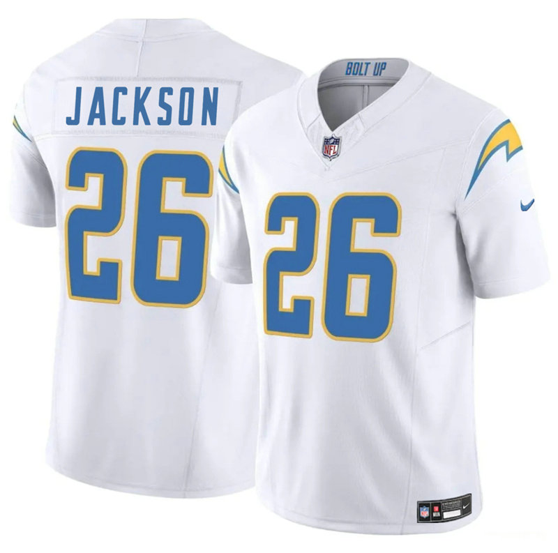 Nike Los Angeles Chargers #26 Donte Jackson White Vapor Untouchable Authentic Stitched NFL Jersey