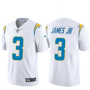 Nike Los Angeles Chargers #3 Derwin James Jr. White Vapor Untouchable Authentic Stitched NFL Jersey