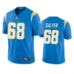 Nike Los Angeles Chargers #68 Jamaree Salyer Blue Vapor Untouchable Authentic Stitched NFL Jersey