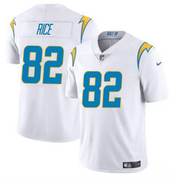 Nike Los Angeles Chargers #82 Brenden Rice White 2024 Draft Vapor Untouchable Football Jersey