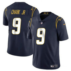 Nike Los Angeles Chargers #9 DJ Chark Jr Navy Vapor Untouchable Football Stitched Jersey