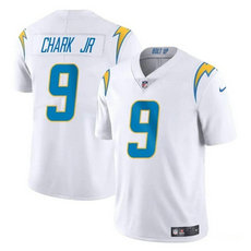 Nike Los Angeles Chargers #9 DJ Chark Jr White Vapor Untouchable Football Stitched Jersey