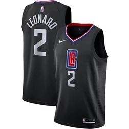 Nike Los Angeles Clippers #2 Kawhi Leonard Black Game Authentic Stitched NBA jersey