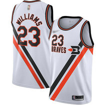 Nike Los Angeles Clippers #23 Lou Williams White Game Authentic Stitched NBA jersey
