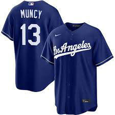 Nike Los Angeles Dodgers #13 Max Muncy Blue  Los Angeles Front Jersey