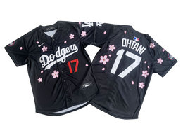 Nike Los Angeles Dodgers #17 Shohei Ohtani Black Tokyo Series Limited MLB Jersey