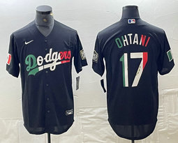 Nike Los Angeles Dodgers #17 Shohei Ohtani Fashion World Series Authentic Stitched MLB Jersey