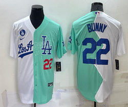Nike Los Angeles Dodgers #22 Bunny 2022 Celebrity Red #22 number in front Game Stitched MLB Jersey