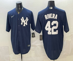 Nike Los Angeles Dodgers #42 Jackie Robinson Blue Baseball Jersey