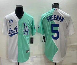 Nike Los Angeles Dodgers #5 Freddie Freeman 2022 Celebrity Game Stitched MLB Jersey