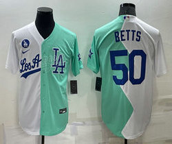 Nike Los Angeles Dodgers #50 Mookie Betts 2022 Celebrity Game Stitched MLB Jersey