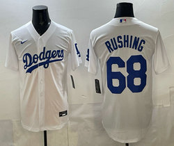 Nike Los Angeles Dodgers #68 Ross Stripling White Baseball Jersey