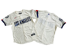 Nike Los Angeles Dodgers Blank Cream City Limited MLB Jersey