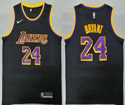 Nike Los Angeles Lakers #24 Kobe Bryant 2020-21 Earned Edition Authentic Stitched NBA Jersey