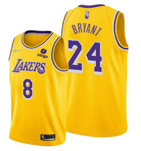 Nike Los Angeles Lakers #24 Kobe Bryant Gold 75th anniversary Authentic Stitched NBA Jersey.jpg