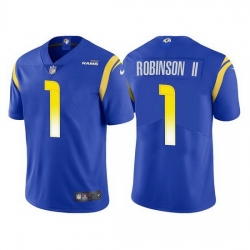 Nike Los Angeles Rams #1 Allen Robinson II Royal Vapor Untouchable Authentic Stitched NFL Jerseys