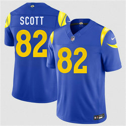 Nike Los Angeles Rams #82 Tyler Scott Royal 2026 Authentic Stitched NFL Jersey