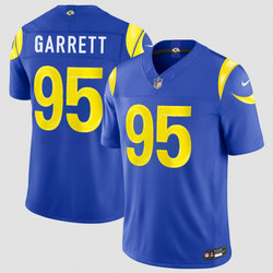 Nike Los Angeles Rams #95 Myles Garrett Royal 2026 Stitched Football Jersey