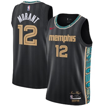 Nike Memphis Grizzlies #12 Ja Morant 20-21 City Authentic Stitched NBA Jersey