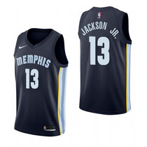 Nike Memphis Grizzlies #13 Jaren Jackson Jr Navy Blue Game Authentic Stitched NBA Jersey
