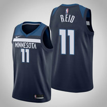 Nike Minnesota Timberwolves #11 Naz Reid Navy Game Authentic Stitched NBA jersey