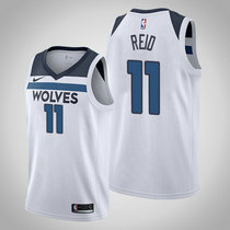 Nike Minnesota Timberwolves #11 Naz Reid White Game Authentic Stitched NBA jersey