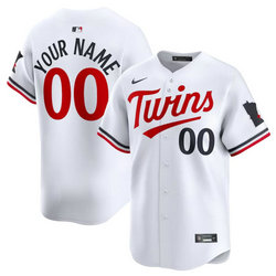 Nike Minnesota Twins Active Player Custom White 2024 Game Authentic Stitched MLB Jersey