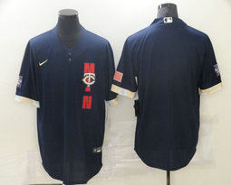 Nike Minnesota Twins Blank 2021 All star Blue Game Authentic Stitched MLB Jersey.jpg