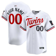 Nike Minnesota Twins Customized White 2024 Authentic Stitched MLB Jersey