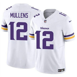 Nike Minnesota Vikings #12 Nick Mullens White Authentic Stitched NFL Jersey
