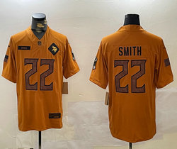 Nike Minnesota Vikings #22 Harrison Smith 2023 Brown Salute To Service Authentic Stitched NFL Jersey