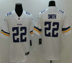 Nike Minnesota Vikings #22 Harrison Smith White Vapor Untouchable Limited Authentic Stitched NFL Jersey