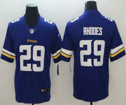 Nike Minnesota Vikings #29 Xavier Rhodes Purple Vapor Untouchable Authentic stitched NFL jersey