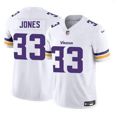 Nike Minnesota Vikings #33 Aaron Jones White 2023 F.U.S.E. Football Stitched Jersey