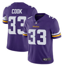 Nike Minnesota Vikings #33 Dalvin Cook Purple Vapor Untouchable Limited Authentic Stitched NFL Jersey