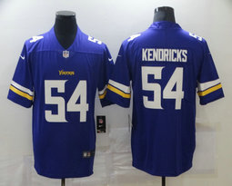 Nike Minnesota Vikings #54 Eric Kendricks Purple Vapor Untouchable Limited Authentic Stitched NFL Jersey