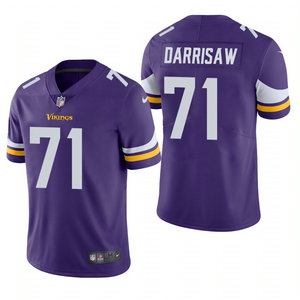 Nike Minnesota Vikings #71 Matt Wile Purple 2021 NFL Draft Vapor Untouchable Authentic Stitched NFL Jersey